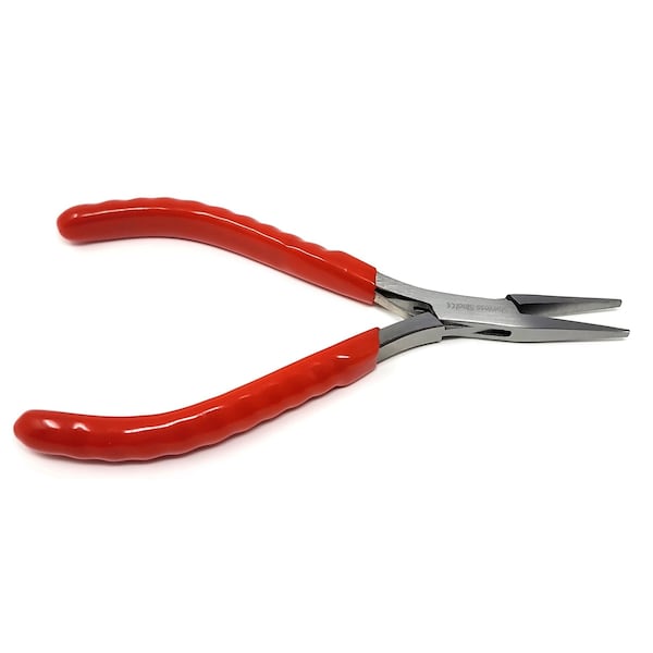 A2Z Scilab Jewelry Making Pliers Slim Flat Nose Professional Repair Stainless Steel Tool with Cushion Grip A2Z-ZR940 - main